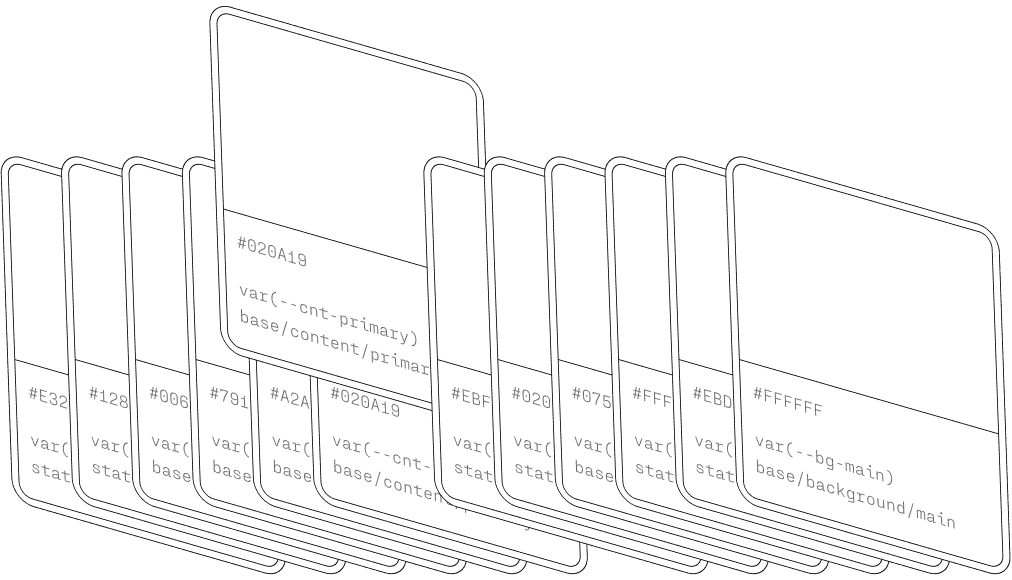 open source color system cards